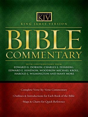 cover image of King James Version Bible Commentary